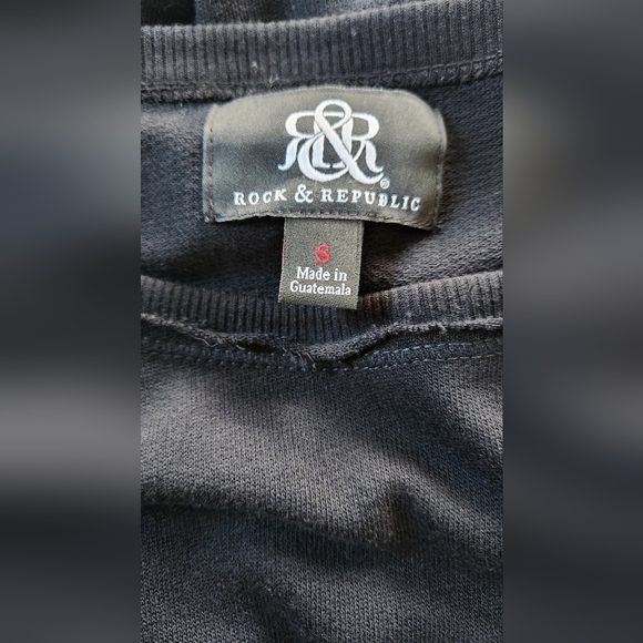 Rock & Republic studded Phoenix long sleeve top - Picture 8 of 9